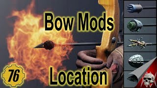 Fallout 76 Bow Mod Location Compound Bow Mods Location