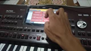 cara menyalakan keyboard KORG pa700