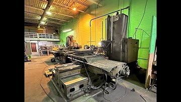 4" LUCAS MODEL #44IB-72 HORIZONTAL BORING MILL: STOCK 18230