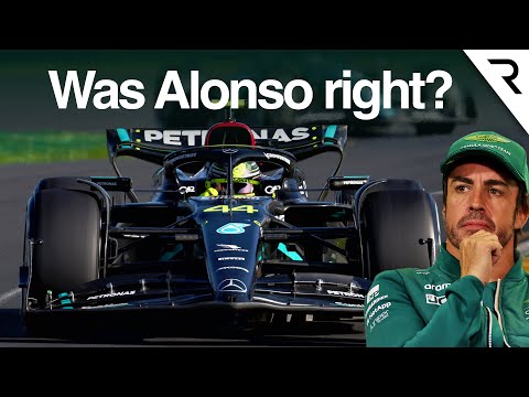 Why Fernando Alonso mocked Mercedes' criticism of its own F1 car