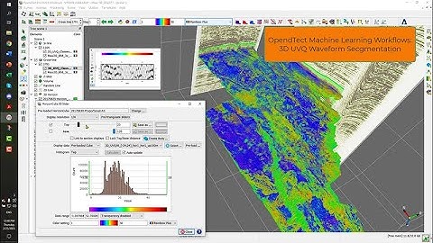 Machine Learning Workflows - Fast and Simple Seismic Facies Analysis - 3D UVQ Waveform Segmentation