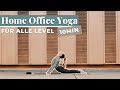 10min Home Office Yoga | Yoga Flow für die Arbeitspause oder zum Feierabend | juliah_yoga