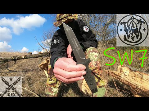 Smith & Wesson SW7 - TACTICAL TANTO - 9Cr17 STAINLESS STEEL - DESTRUCTION TEST - UNTIL IT BREAKS