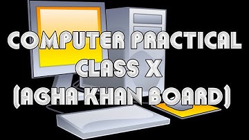 Computer Practicals (AKU-EB) #4