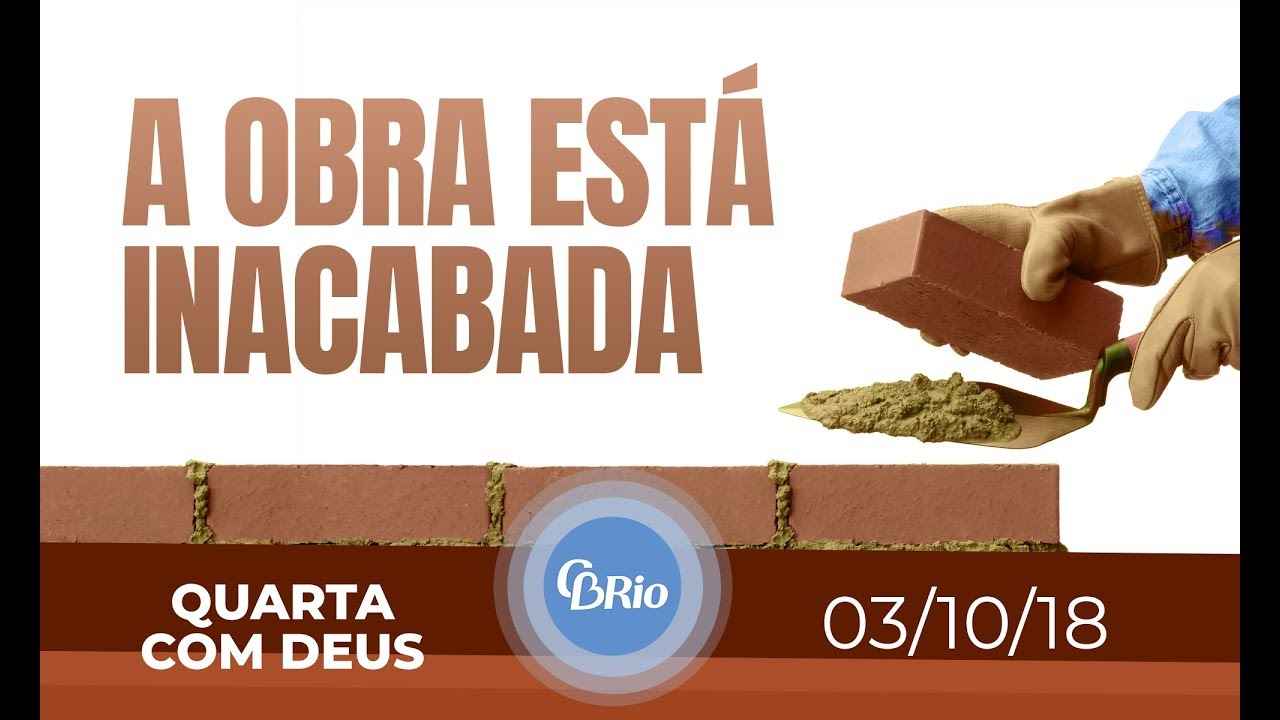 Culto Quarta com Deus – 03/10/2018 – CBRio - Obra reflexão o bom samaritano