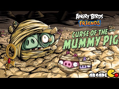 Angry Birds Friends: Halloween Tournament Curse Of Mummy Pig 3 Star All Level Walkthrough