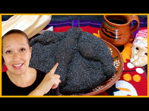 💀 Pan De Muerto Negro,  Resultado Espectacular! Cómo Hacer Azúcar Con Ceniza De Totomoxtle!| Lecotiú