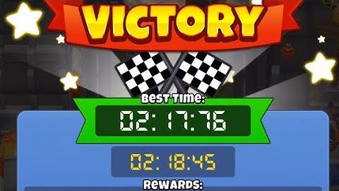 Btd6 Race Fear the Blimp in 2:18.75