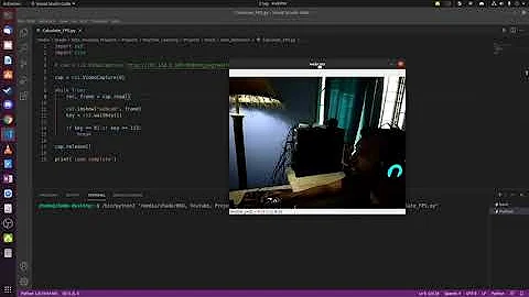 Calculate FPS from live video. Python OpenCV