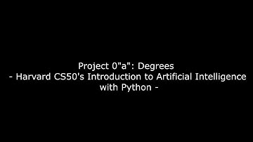 Project 0A: Degrees - Harvard CS50