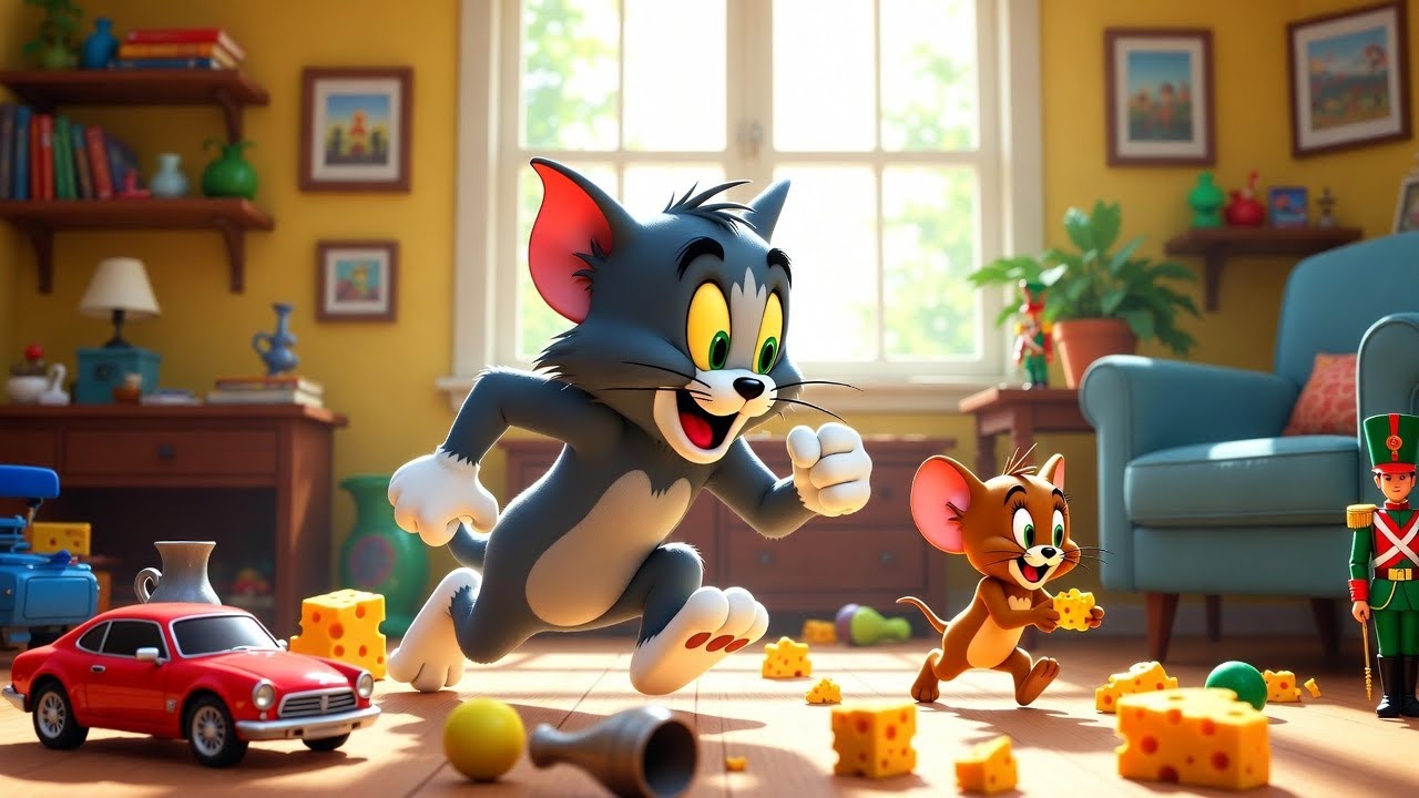 Tom & Jerry 😂🐱🐭 | Funniest Chase Moments Ever | Classic Cartoon Comedy 🎥✨