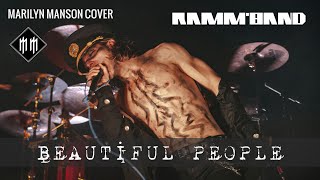 Ramm'band - Beautiful People (LIVE OPEN AIR, Moscow 29.07.2023) Marilyn Manson cover [Multicam] 4K