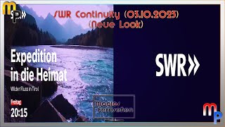 SWR Continuity 📺 03.10.2023 (Neue Look) 📺 MagiesFernsehen