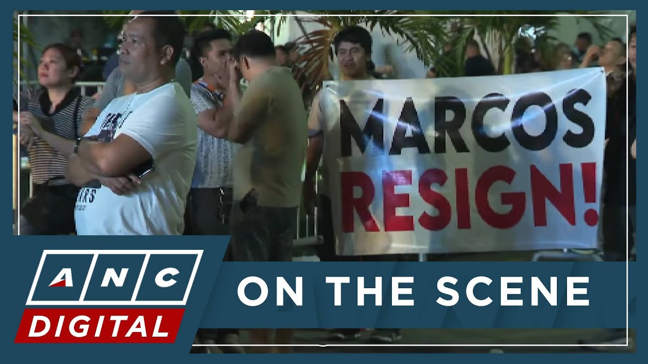 LOOK: Pro-Duterte supporters call for Marcos’ resignation over corruption issues | ANC