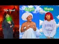Zayaan4’s Funniest Angel vs Demon TikToks Ever! | New Comedy With Zaya, Eel, Kristina & Others