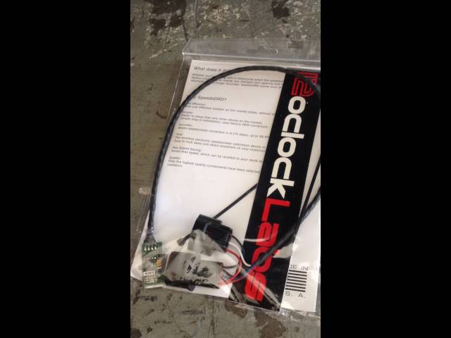 2006 - 2010 ZX10r - SpeedoDRD Install - Speedo Healer - YouTube