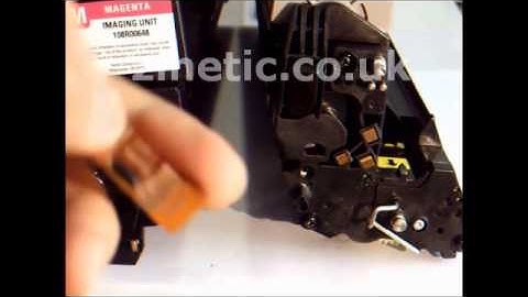 How to reset your XEROX PHASER 7400 imaging drums