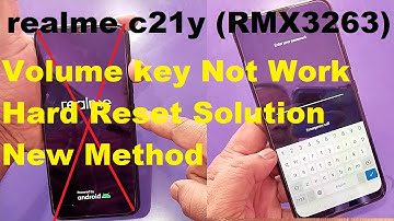 Realme C21y (RMX3263) Hard Reset & Volume Key Hard Reset Not Working & New Method Pattern Unlock !