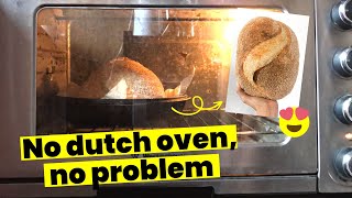 This is how I bake sourdough WITHOUT a dutch oven | Baking Sourdough Bread for Beginners