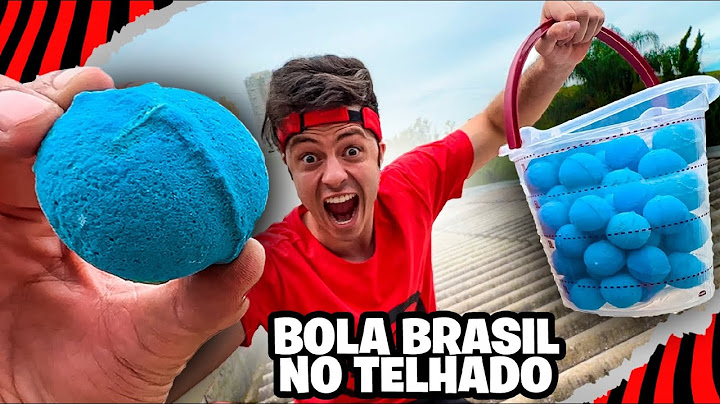 JOGUEI 300 BOLAS BRASIL DO TELHADO!