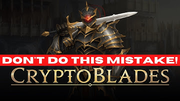 CryptoBlades: LEARN from this MISTAKE to SAVE more and SPEND LESS (BEGINNERS ERROR)