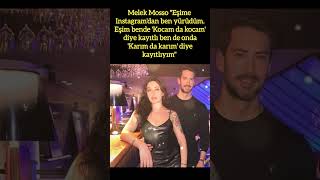 Melek Mosso Eşi̇me Instagramdan Ben Yürüdüm, Eşi̇m Bende Kocam Da Kocam,