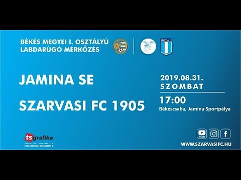 Jamina SE - Szarvasi FC 1905: 0-3 (2019.08.31.)