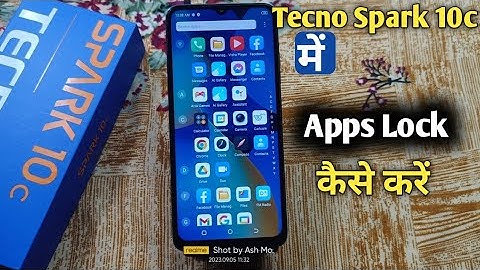 How To Apps lock in Tecno Spark 10c | Tecno Spark 10c में App lock कैसे करें