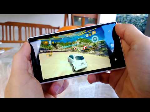 Asphalt 7 Heat running on a Nokia Lumia 720