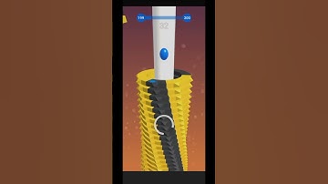 Stack Ball Level 199 Complete In 16 Second #stackball #shorts