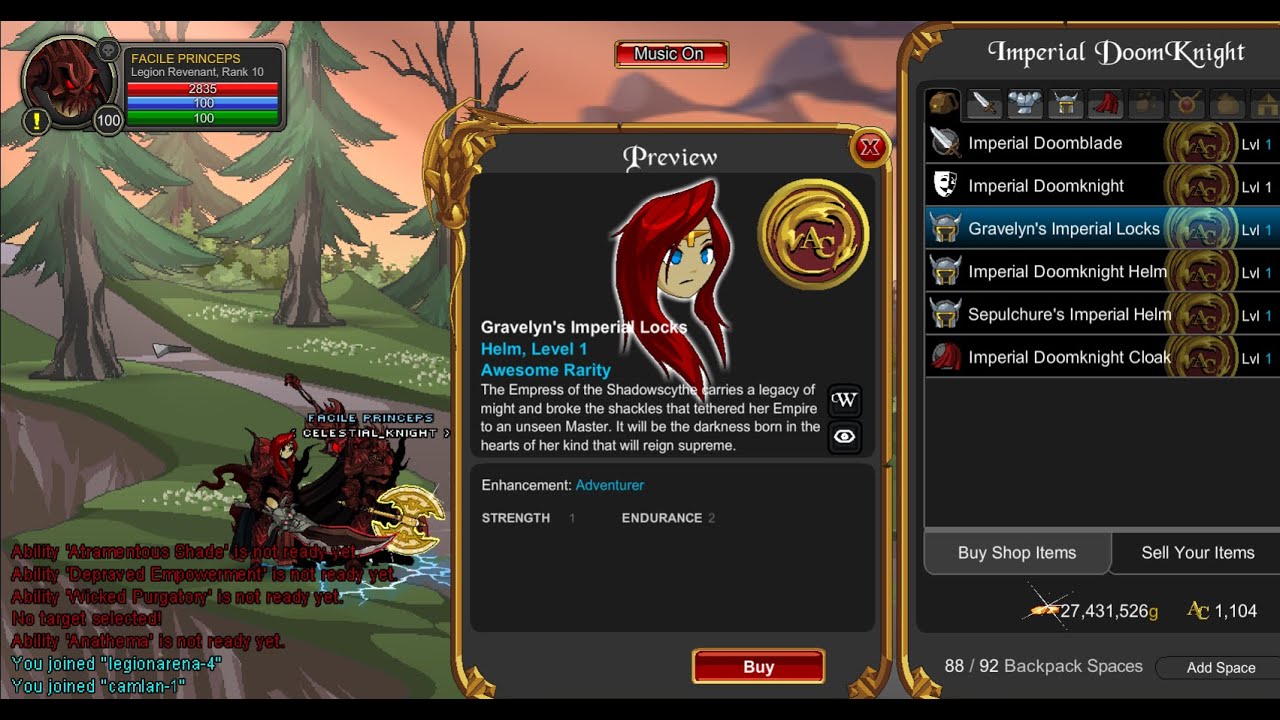 AQW - The complete original Gravelyn set in 3 minutes!