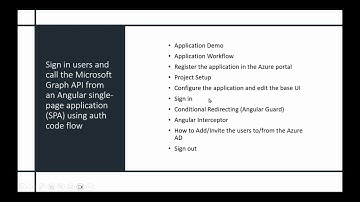 Integrate MSAL Library with Angular Single Page Application.
