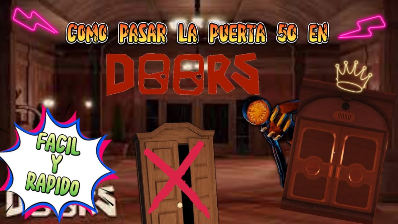 como-pasar-la-puerta-50-de-doors-en-roblox-roblox-tutorial-youtube