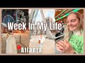 REALISTIC WEEK IN MY LIFE | Downtown Atlanta, Workouts, Yummy Dinners &amp; Homemade Ice Cream