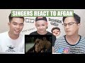 Afgan - Terima Kasih Cinta | SINGERS REACT