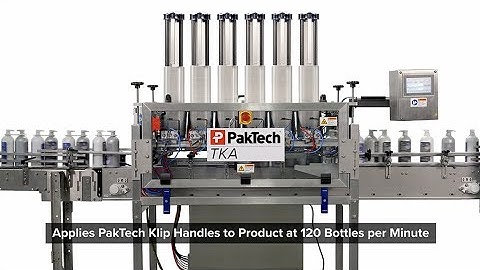 PakTech TwinKlip (TKA) Handle Automated Applicator 2024