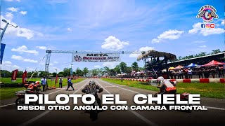 PILOTO EL CHELE DESDE OTRO ANGULO CON CAMARA FRONTAL 70CC RACING