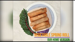 Vegetable Spring Rolls( #春卷)#springroll