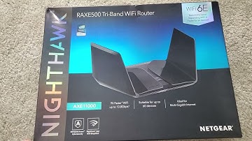 Nighthawk RAXE500 AXE11000 Tri-Band WiFi Router 6E Netgear Speed Test Surface Laptop 3 Studio 2
