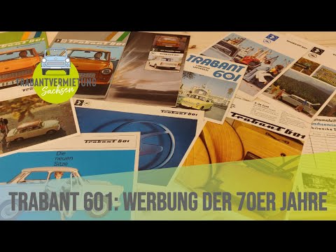 Trabant Hochglanz: Prospekte,