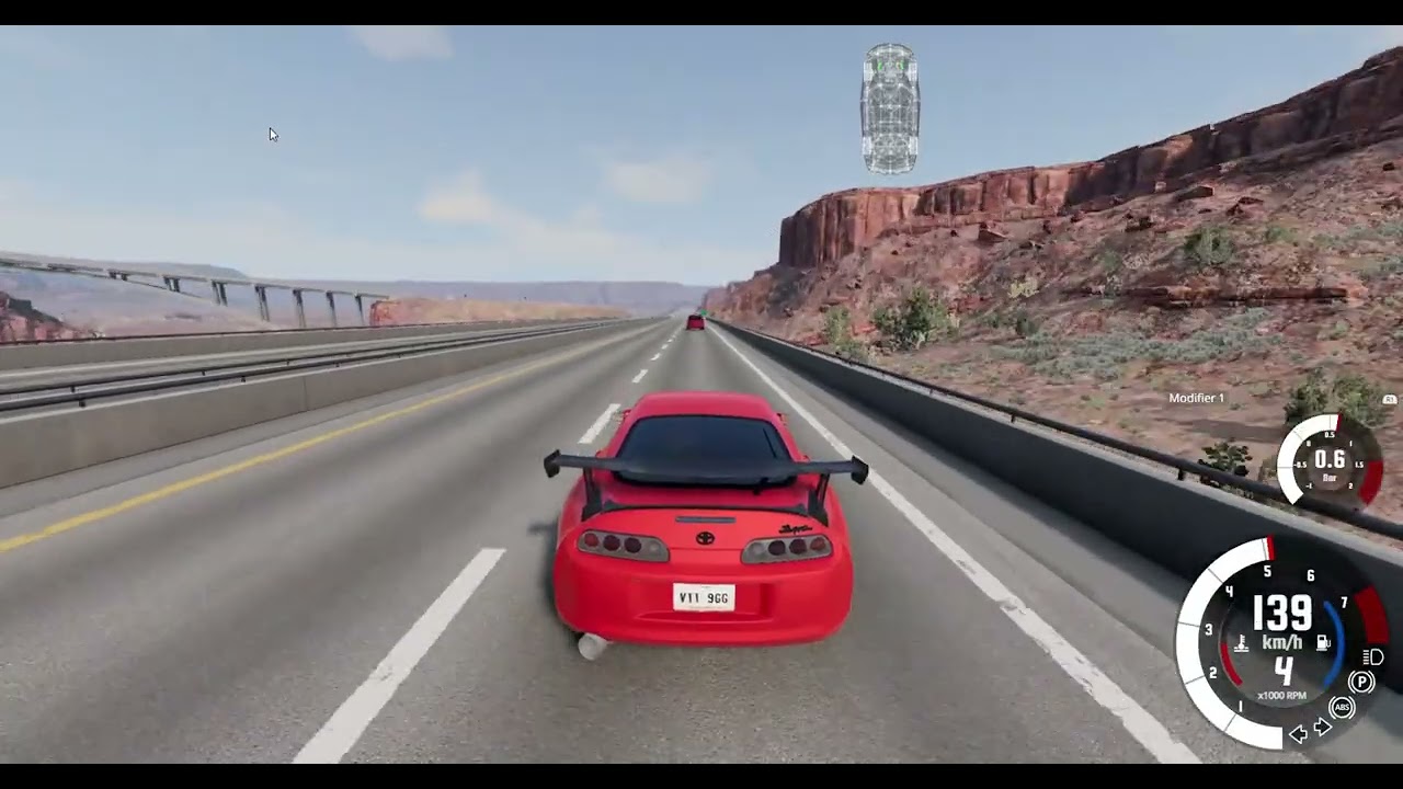 Toyota Supra MK4 Flashbacks - BeamNG.Drive