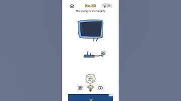 Brain Out | Level No. 50 | Crazy Find | The puppy is so naughty | Solution Short #brainout #gameplay