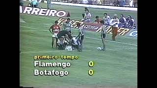 Flamengo 2 x 2 Botafogo (02/10/1988) Jogo completo