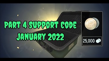 Part 4 TACTICOOL SUPPORT CODE January 2022