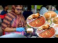 Hardworking Lady Selling Hygenic Pav Bhaji | पाव भाजी रेसिपी | Indian Street Food