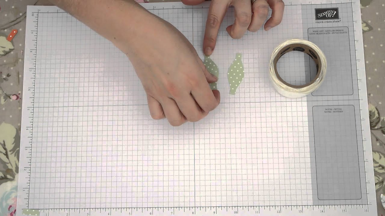 Stampin' Up! Bow Builder Punch - YouTube