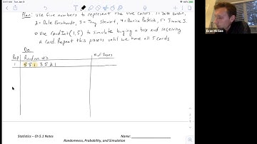 5.1: Randomness, Probability and Simulation (Part 2)
