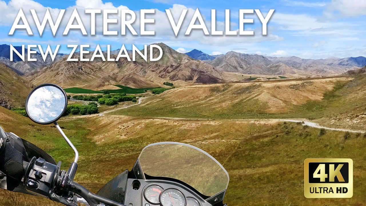 KLR650 | Awatere Valley Road, NZ | Adventure Motorcycle Riding 2021 | GoPro Hero 9 | 4K Ultra HD