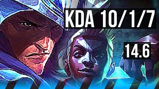 TALON vs EKKO (MID) | 10/1/7, Legendary, 400+ games | BR Master | 14.6