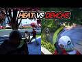 ROB0 A CARRO TERMINA EN ENFRENTAMIENTO | HEAT VS DEMONS | SMG Y PIPAS | DOVUX LIFE